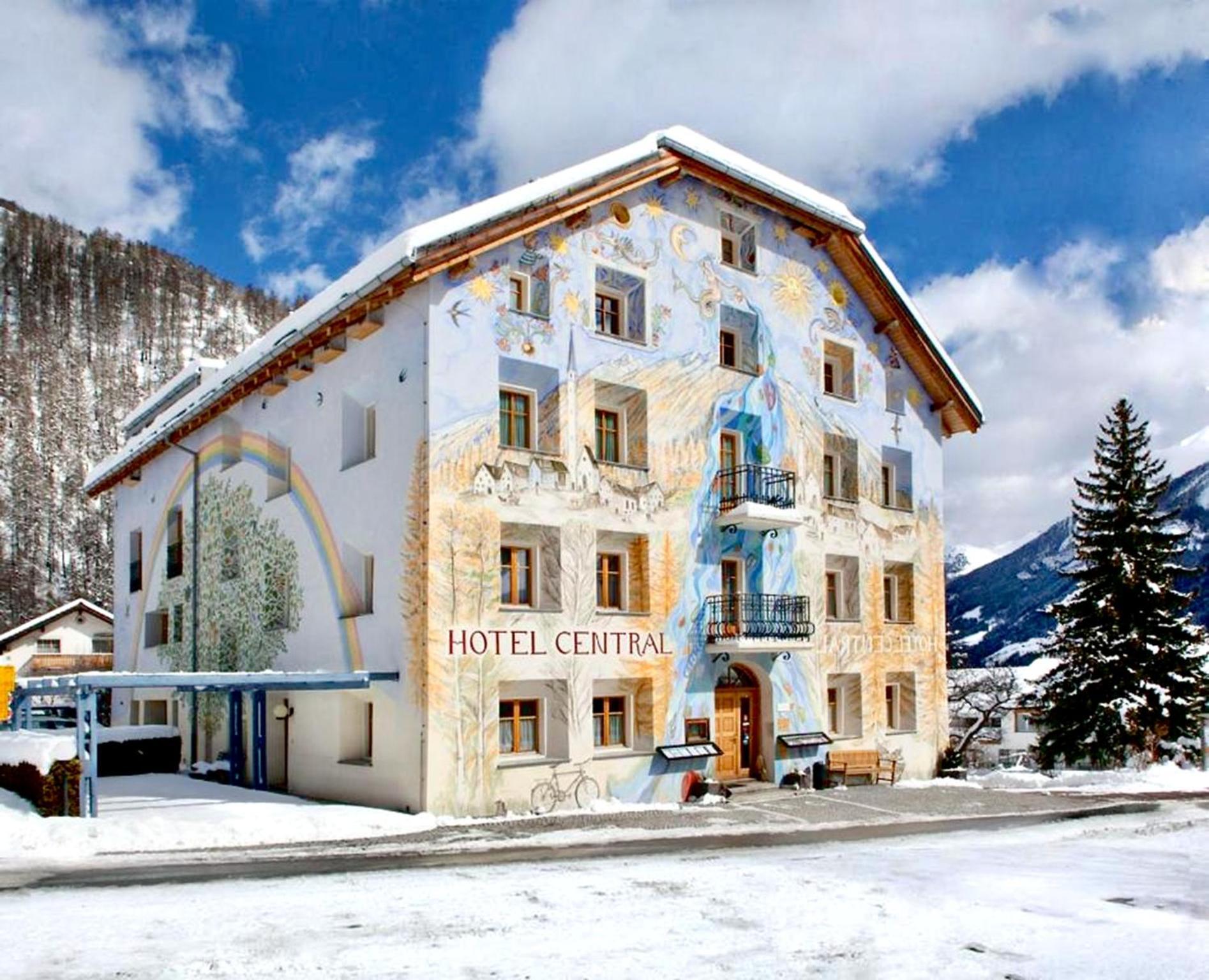 Hotel Central La Fainera Superior Valchava Eksteriør billede